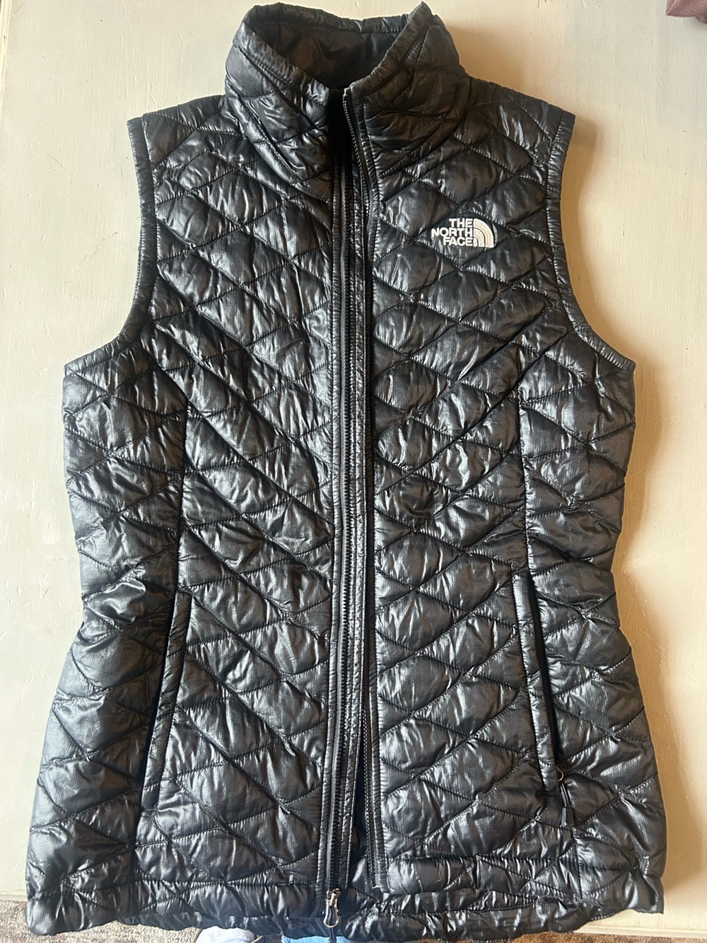 The North Face Women's Black Quilted Packable Vest